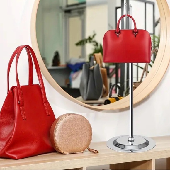 Handbags - SILVER ADJUSTBLE PURSE STAND